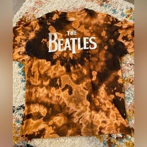 Beatles Bleach Dyed Tee